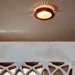 גוף תאורה עגול צמוד תקרה, מדגם השמש העולה - לימור בן יוסף